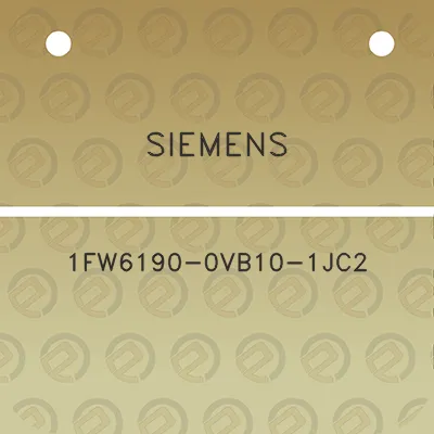 siemens-1fw6190-0vb10-1jc2