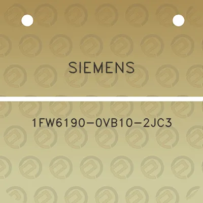 siemens-1fw6190-0vb10-2jc3