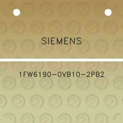 siemens-1fw6190-0vb10-2pb2