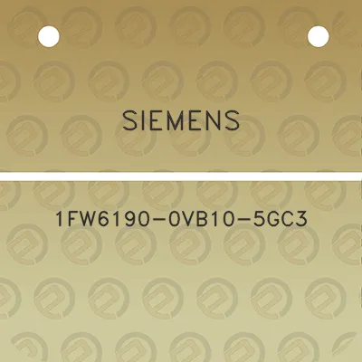 siemens-1fw6190-0vb10-5gc3