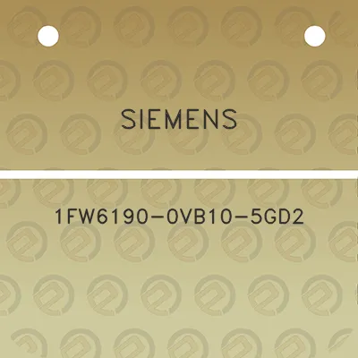 siemens-1fw6190-0vb10-5gd2