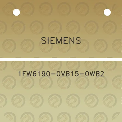 siemens-1fw6190-0vb15-0wb2