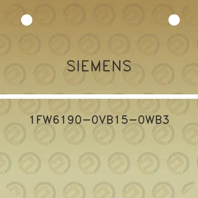 siemens-1fw6190-0vb15-0wb3