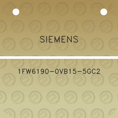 siemens-1fw6190-0vb15-5gc2