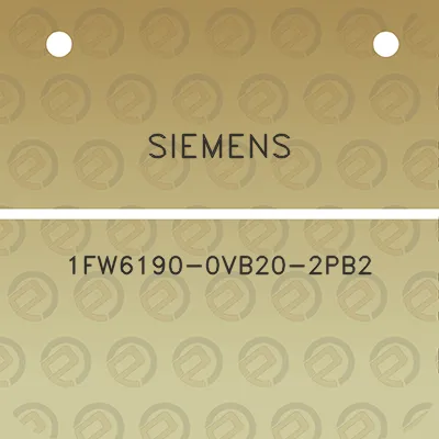 siemens-1fw6190-0vb20-2pb2