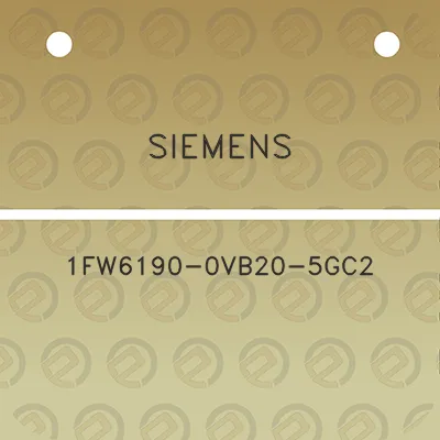 siemens-1fw6190-0vb20-5gc2