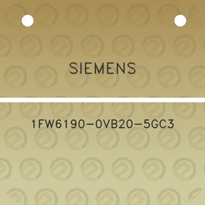 siemens-1fw6190-0vb20-5gc3