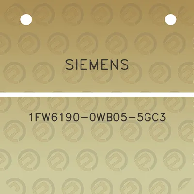 siemens-1fw6190-0wb05-5gc3