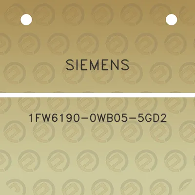 siemens-1fw6190-0wb05-5gd2