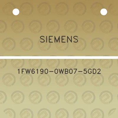 siemens-1fw6190-0wb07-5gd2