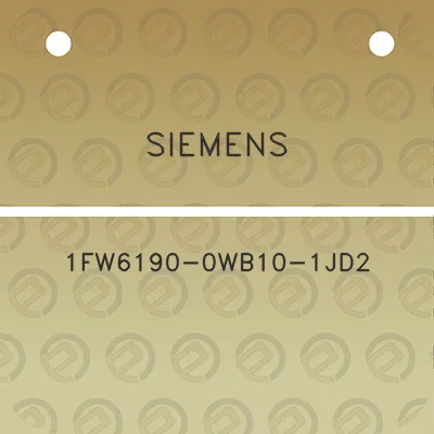 siemens-1fw6190-0wb10-1jd2