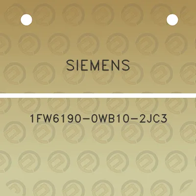 siemens-1fw6190-0wb10-2jc3