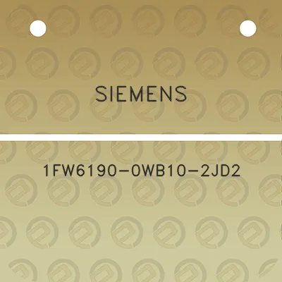 siemens-1fw6190-0wb10-2jd2