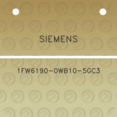 siemens-1fw6190-0wb10-5gc3