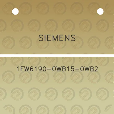 siemens-1fw6190-0wb15-0wb2