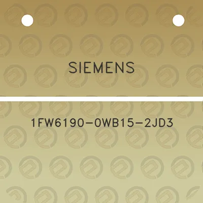 siemens-1fw6190-0wb15-2jd3