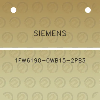 siemens-1fw6190-0wb15-2pb3