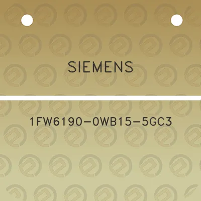 siemens-1fw6190-0wb15-5gc3