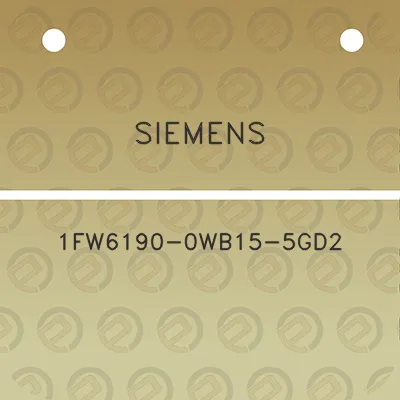 siemens-1fw6190-0wb15-5gd2