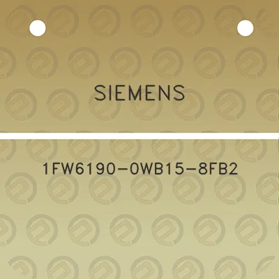 siemens-1fw6190-0wb15-8fb2