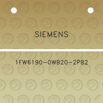 siemens-1fw6190-0wb20-2pb2