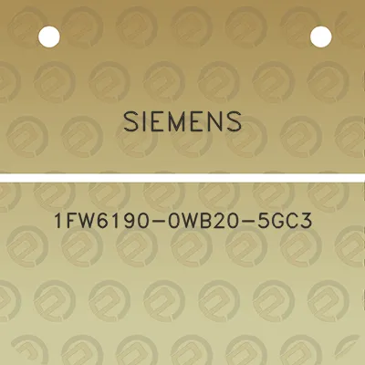 siemens-1fw6190-0wb20-5gc3