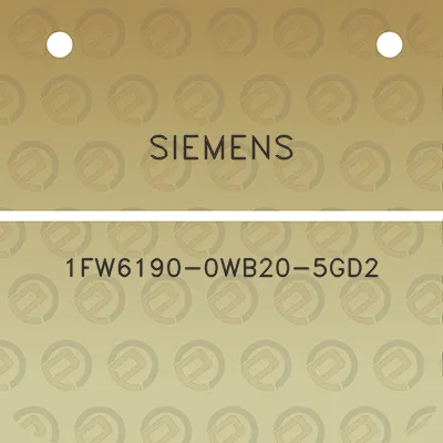 siemens-1fw6190-0wb20-5gd2