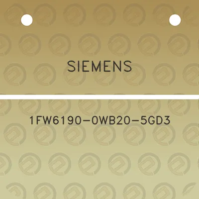 siemens-1fw6190-0wb20-5gd3