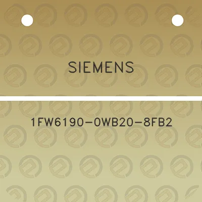 siemens-1fw6190-0wb20-8fb2