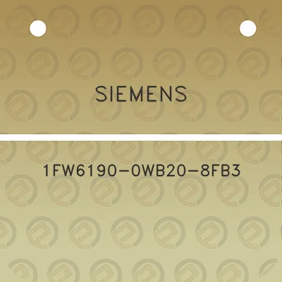 siemens-1fw6190-0wb20-8fb3