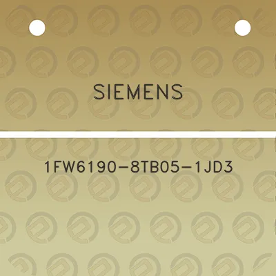 siemens-1fw6190-8tb05-1jd3