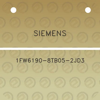 siemens-1fw6190-8tb05-2jd3