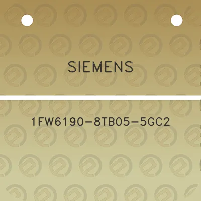 siemens-1fw6190-8tb05-5gc2