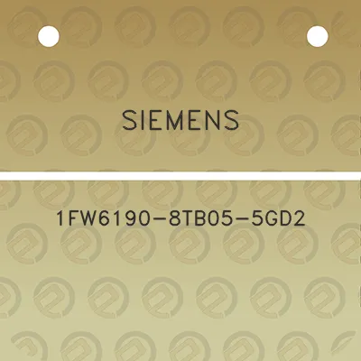 siemens-1fw6190-8tb05-5gd2