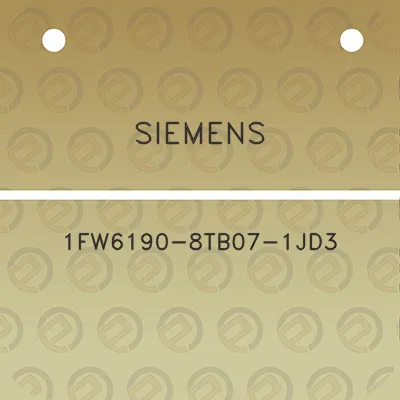 siemens-1fw6190-8tb07-1jd3