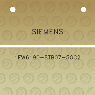 siemens-1fw6190-8tb07-5gc2