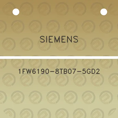 siemens-1fw6190-8tb07-5gd2