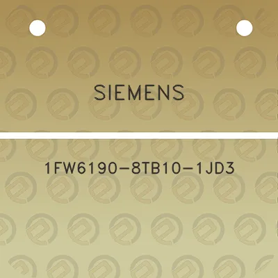 siemens-1fw6190-8tb10-1jd3