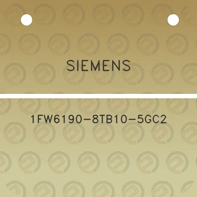 siemens-1fw6190-8tb10-5gc2