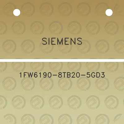 siemens-1fw6190-8tb20-5gd3