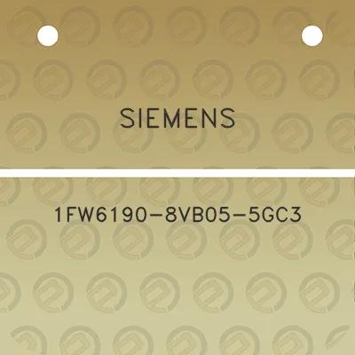 siemens-1fw6190-8vb05-5gc3