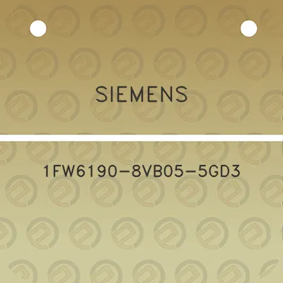 siemens-1fw6190-8vb05-5gd3