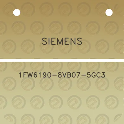 siemens-1fw6190-8vb07-5gc3