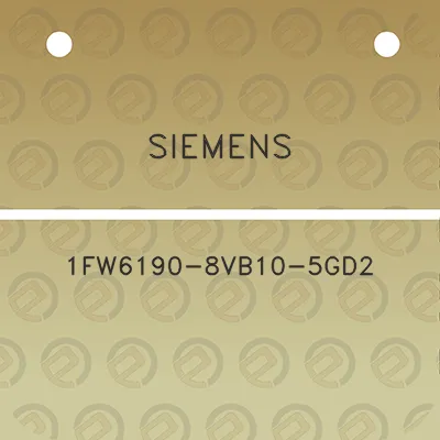 siemens-1fw6190-8vb10-5gd2