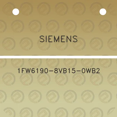 siemens-1fw6190-8vb15-0wb2