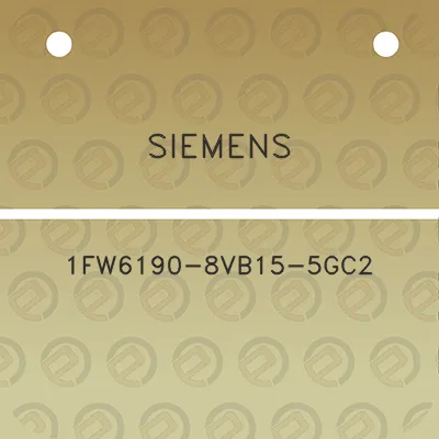 siemens-1fw6190-8vb15-5gc2