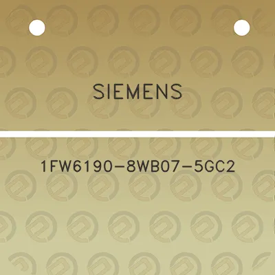 siemens-1fw6190-8wb07-5gc2