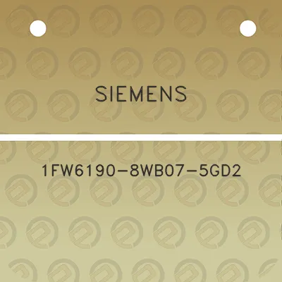 siemens-1fw6190-8wb07-5gd2