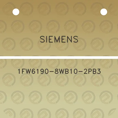 siemens-1fw6190-8wb10-2pb3