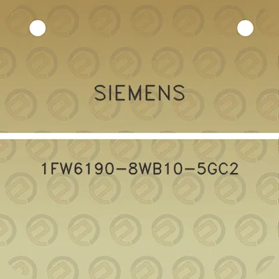 siemens-1fw6190-8wb10-5gc2